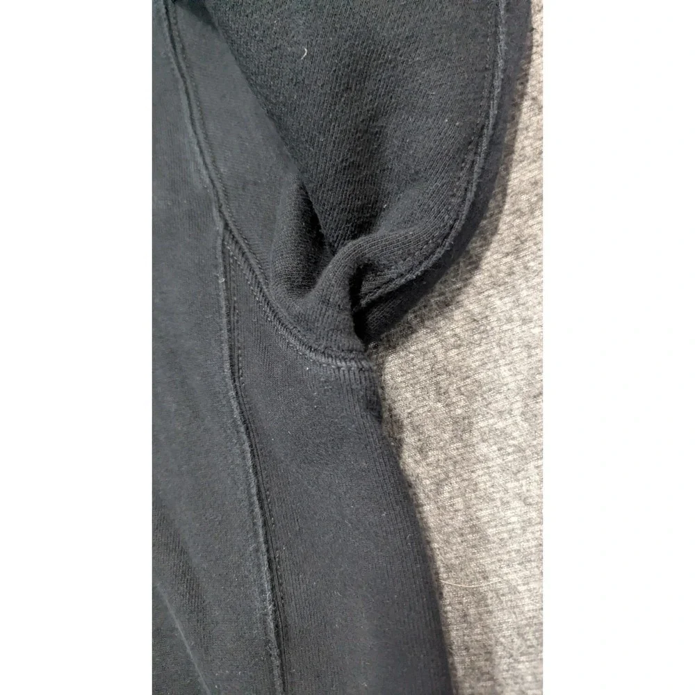 Polo Ralph Lauren Hoodie Men's Black 2XLT Tall Full Zip Sweatshirt Red Pony Logo